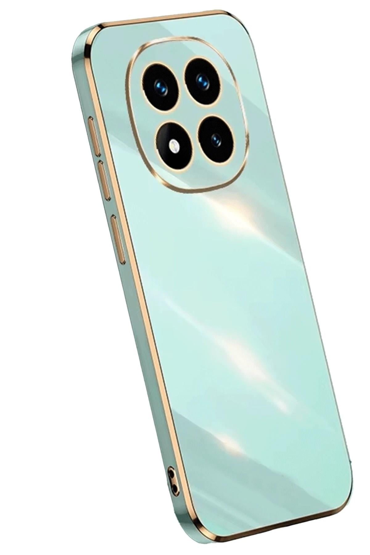 Mey İthalat®   Redmi Note 14 Pro 5G Kılıf Volet Silikon - Açık Yeşil