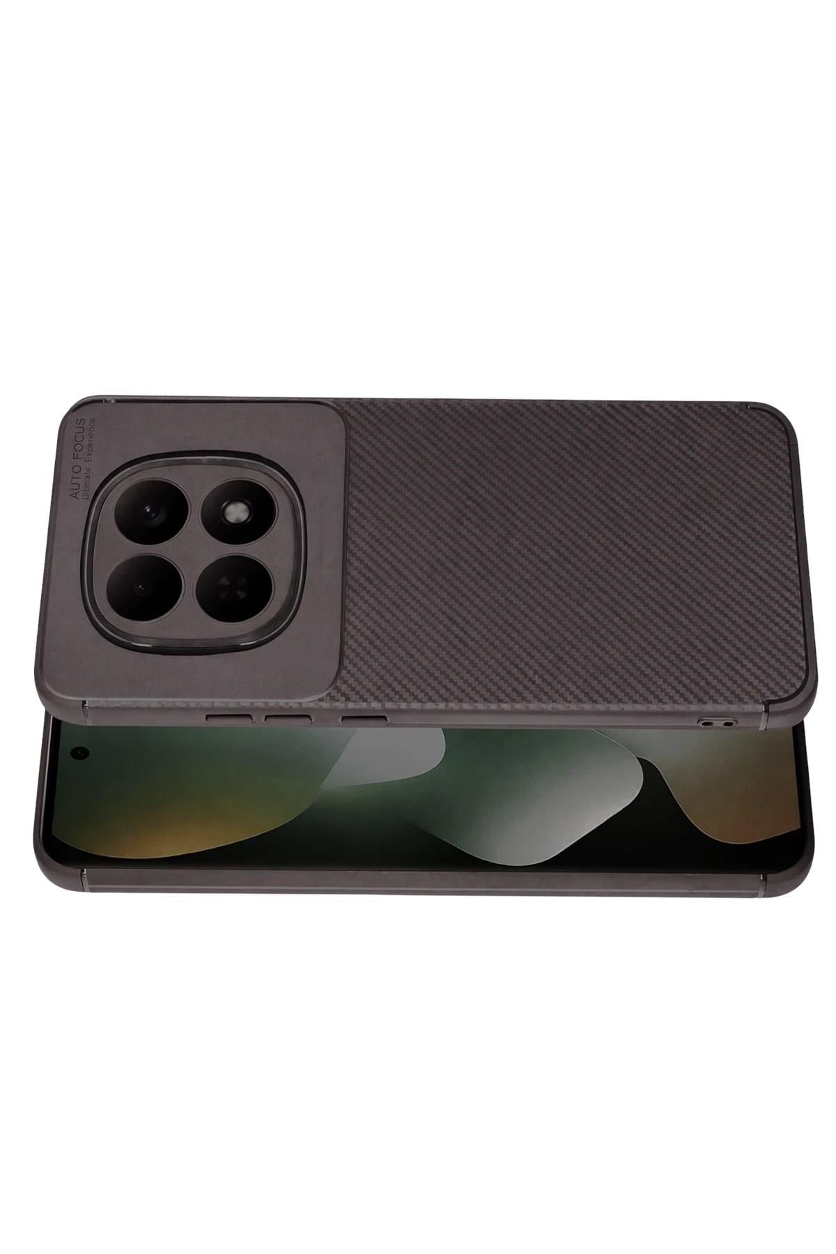 Mey İthalat®   Redmi Note 15 4G Auto Focus Karbon Kapak - Gri
