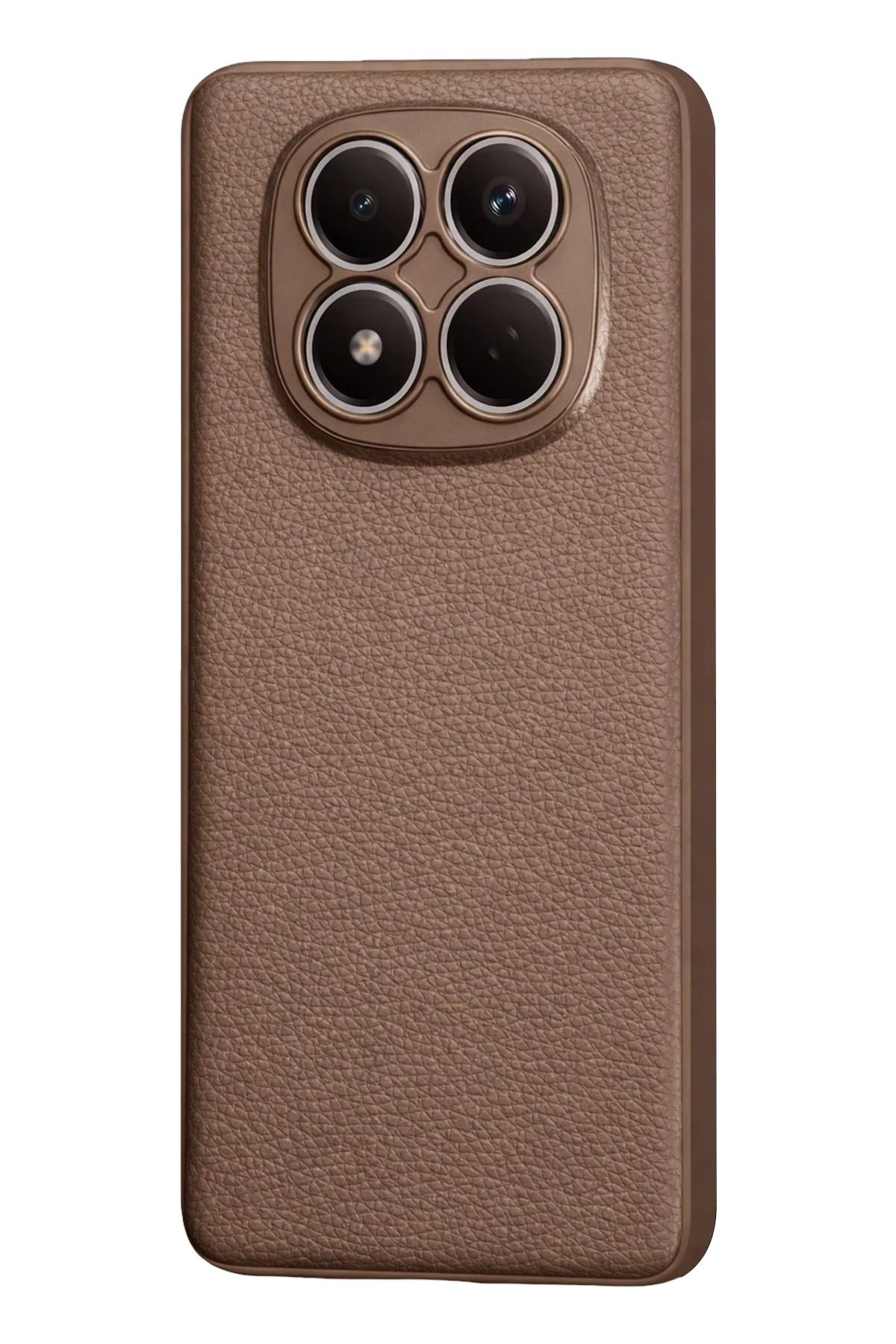 Mey İthalat®   Redmi Note 15 4G Thermax Silikon Kılıf - Kahverengi