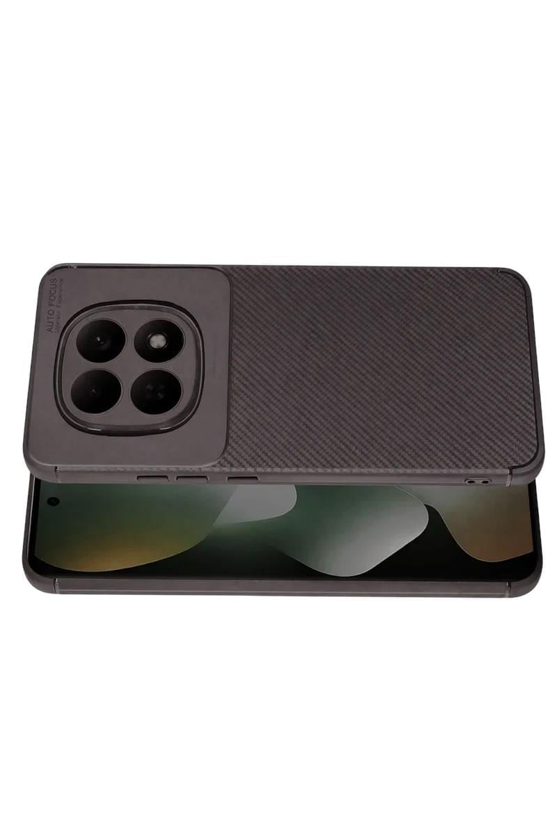 Mey İthalat®   Redmi Note 15 Pro 5G Auto Focus Karbon Kapak - Gri