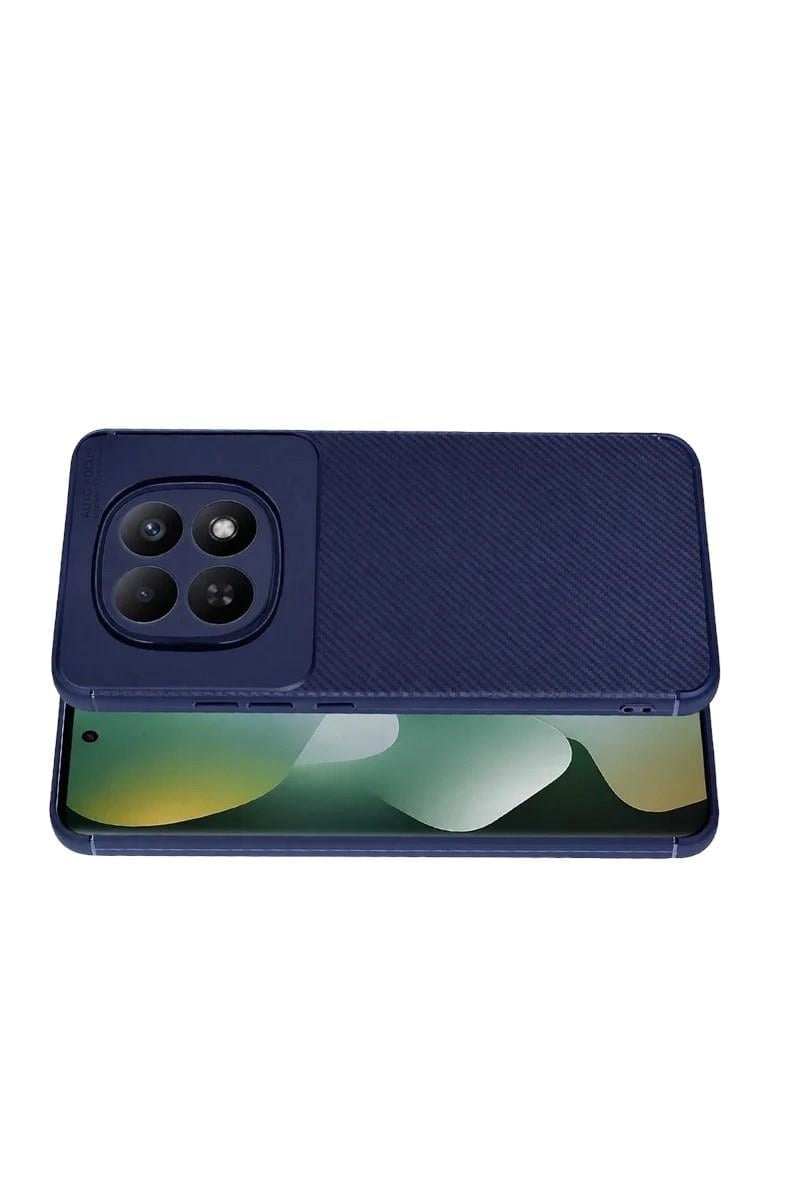 Mey İthalat®   Redmi Note 15 Pro 5G Auto Focus Karbon Kapak - Lacivert