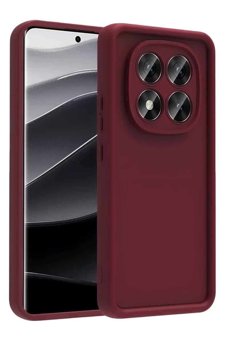 Mey İthalat®   Redmi Note 15 Pro 5G Viera Silikon - Bordo