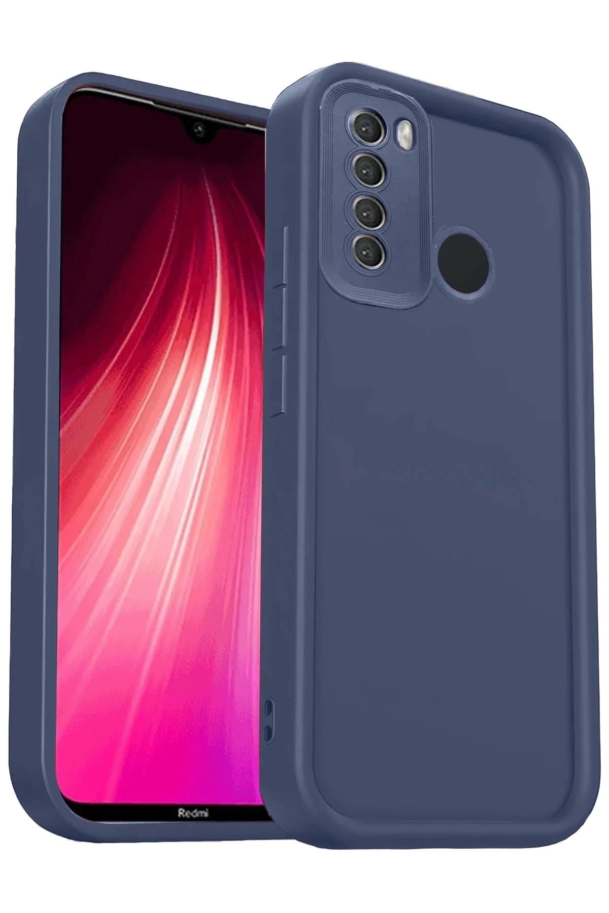 Mey İthalat®   Redmi Note 8 Kılıf Viera Silikon - Lacivert