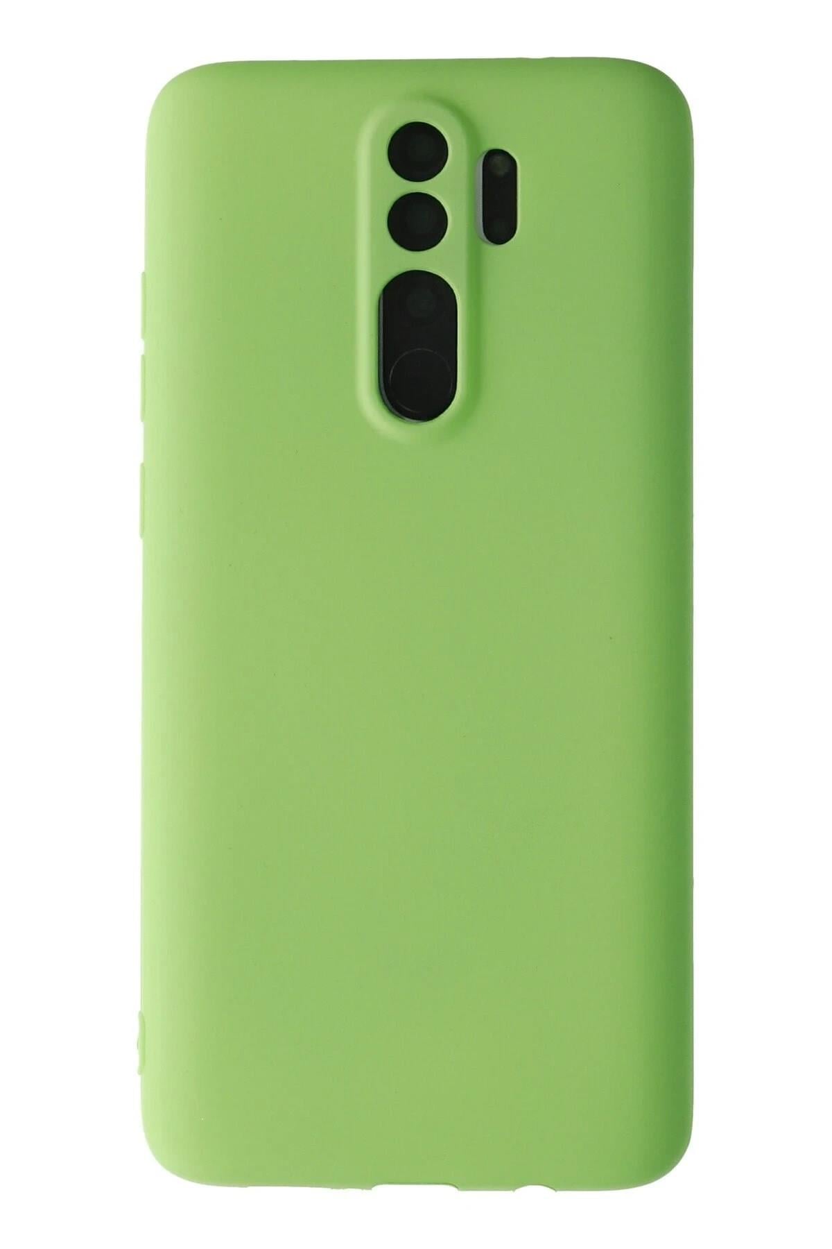 Mey İthalat®   Redmi Note 8 Pro Kılıf First Silikon - Yeşil