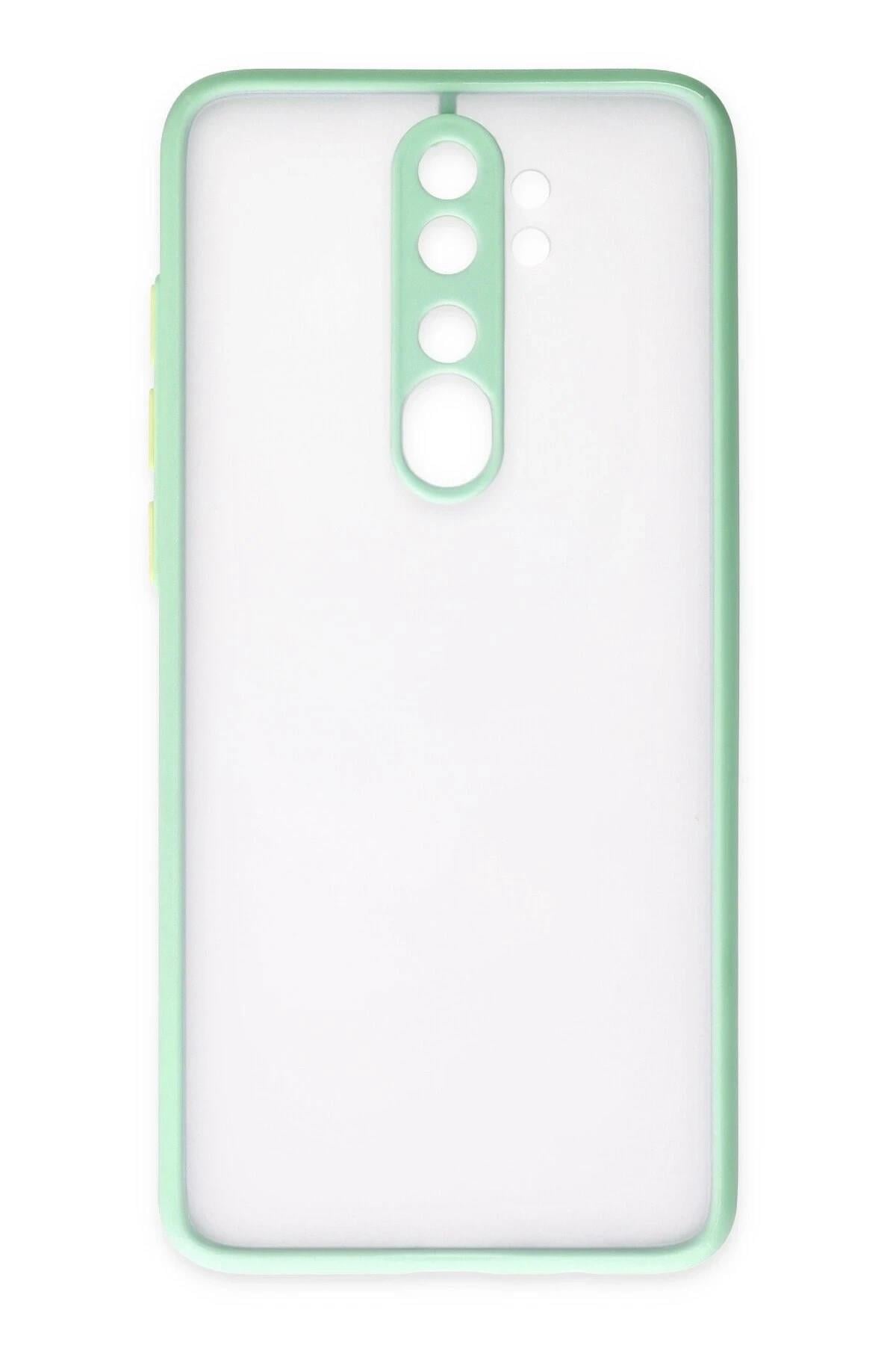 Mey İthalat®   Redmi Note 8 Pro Kılıf Montreal Silikon Kapak - Turkuaz