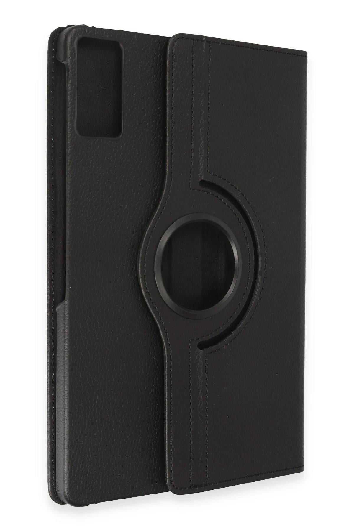 Mey İthalat®   Redmi Pad Kılıf 360 Tablet Deri Kılıf - Siyah