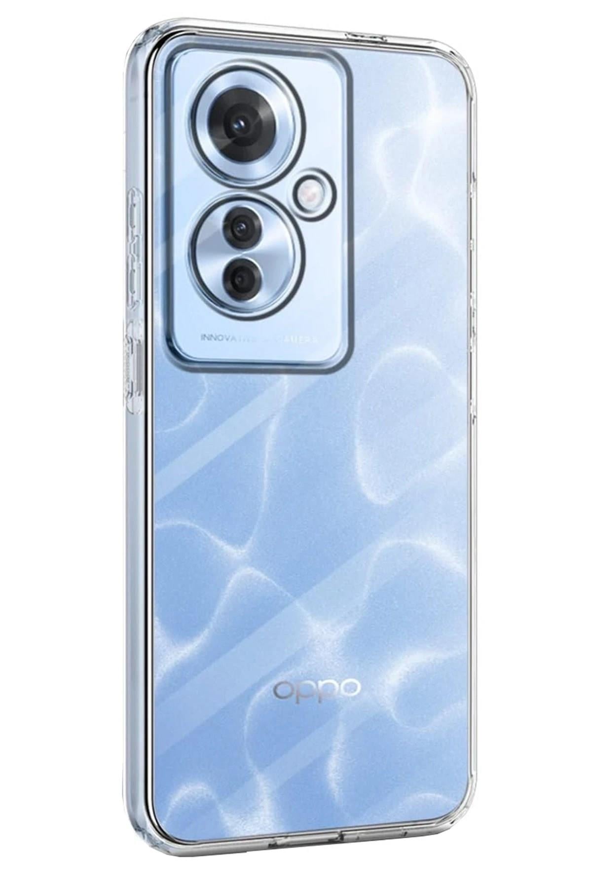 Mey İthalat®   Reno 11F Kılıf Lüx Şeffaf Silikon