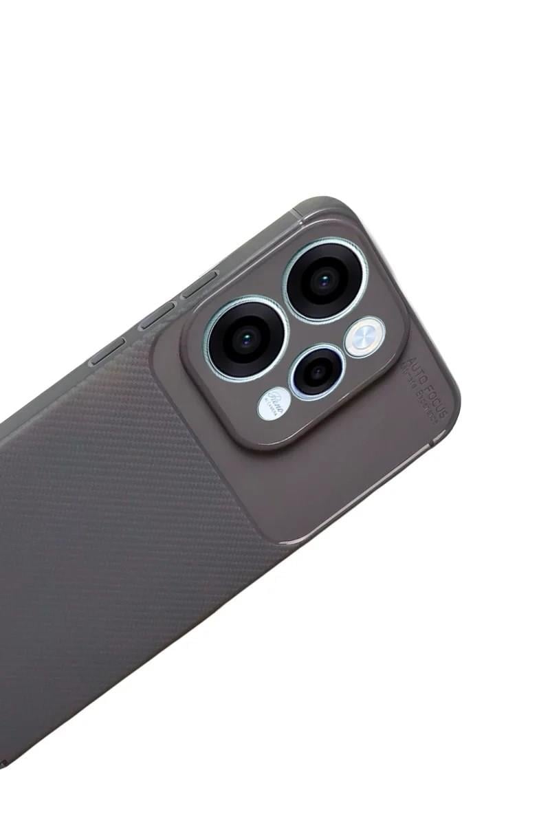 Mey İthalat®   Reno 15 Auto Focus Karbon Kapak - Gri