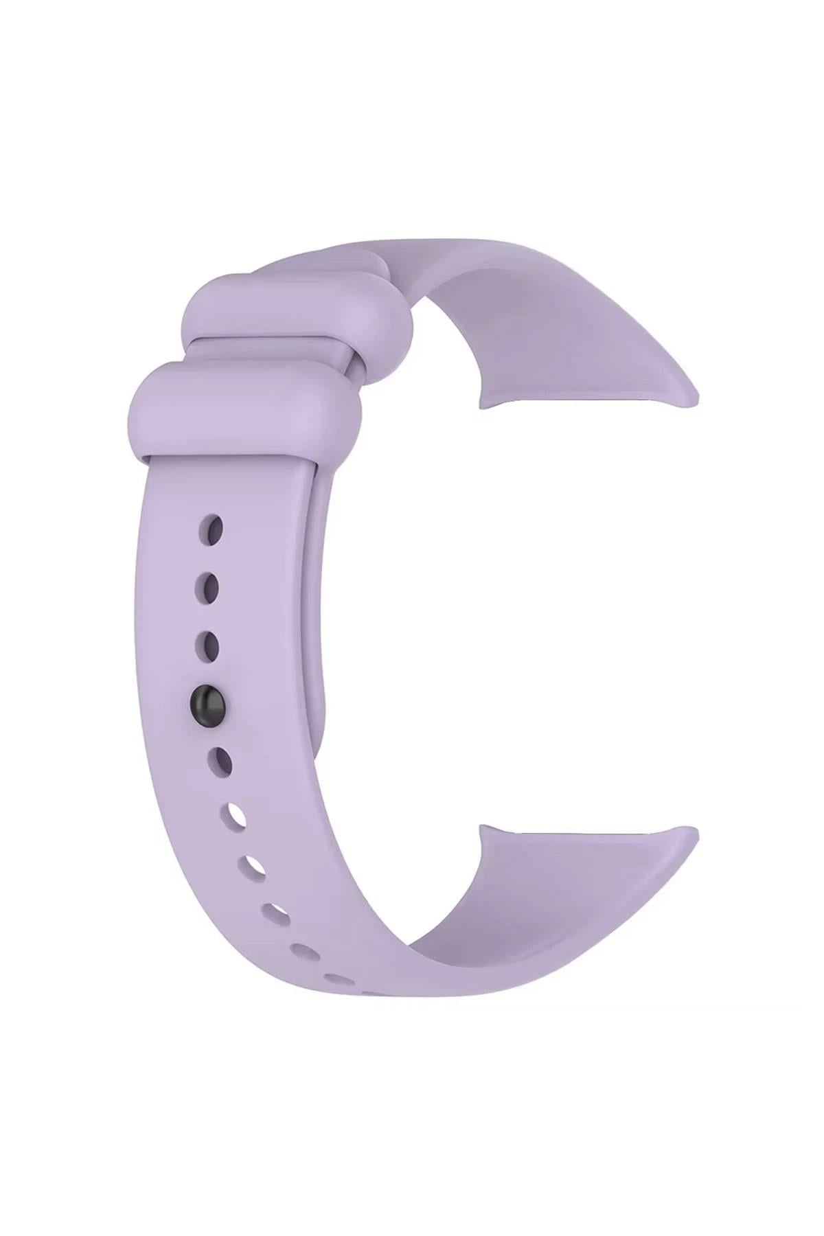 Mey İthalat®   Smart Band 8 Pro Klasik Kordon - Lila