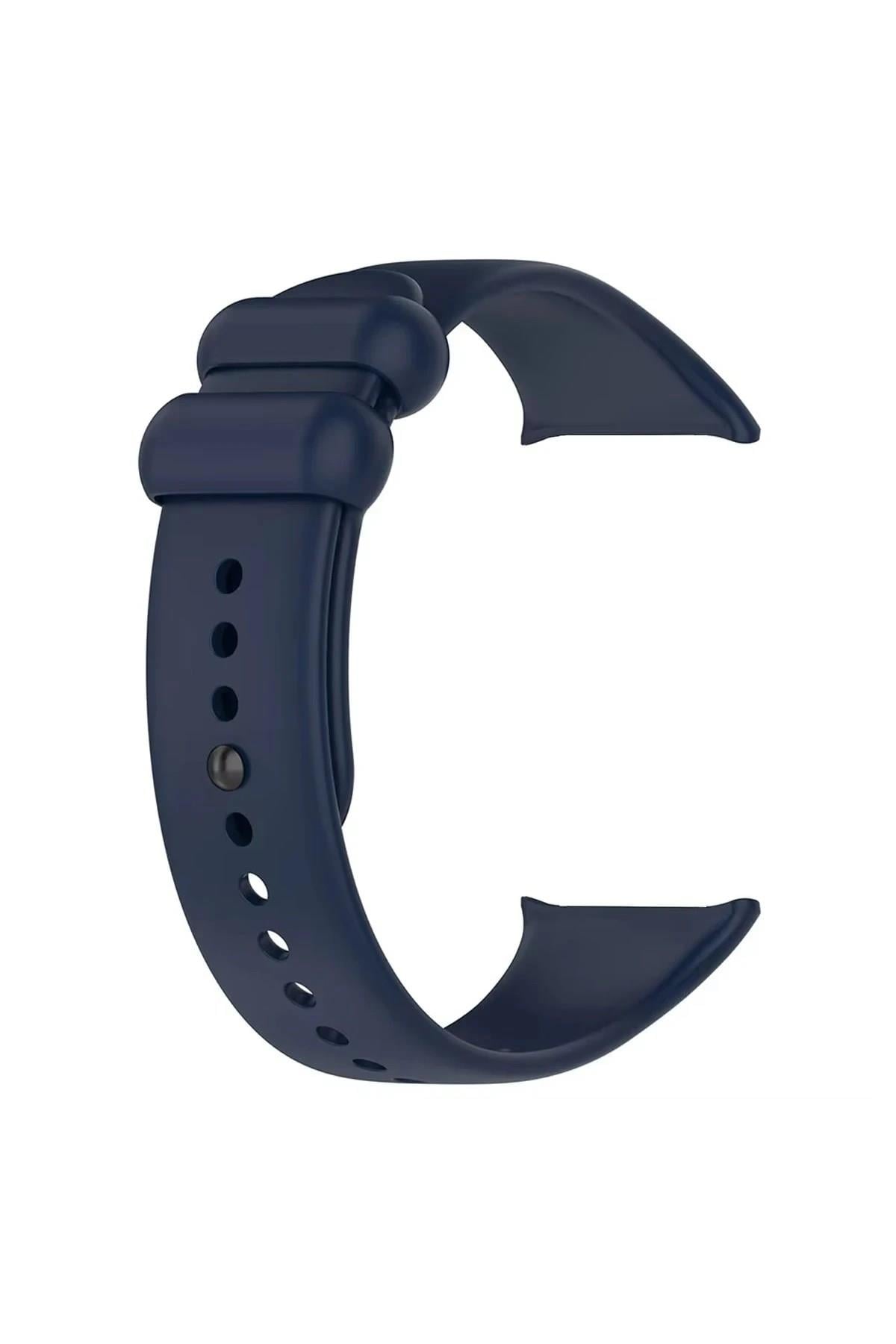 Mey İthalat®   Smart Band 8 Pro Klasik Kordon - Lacivert