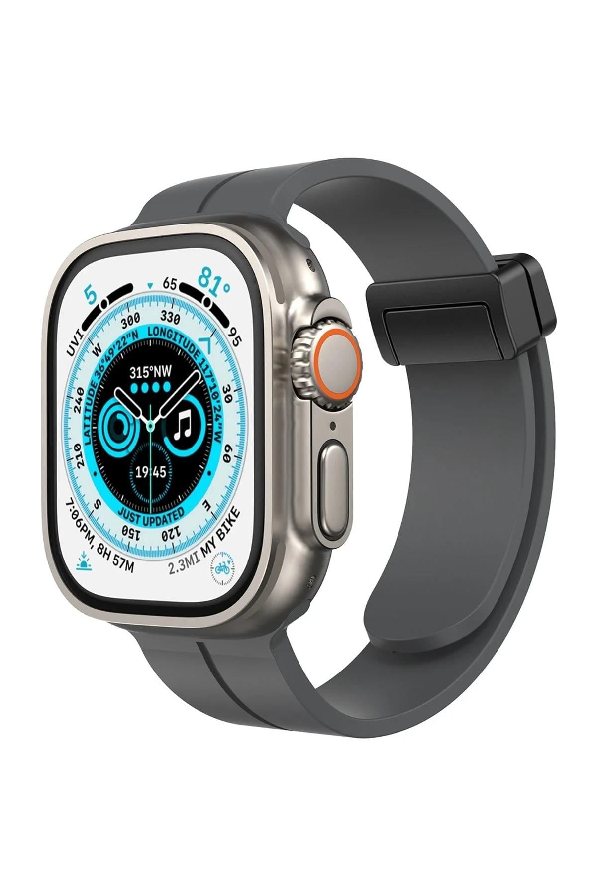 Mey İthalat®   Watch 38mm KR412 Elegance Stylısh Kordon - Füme
