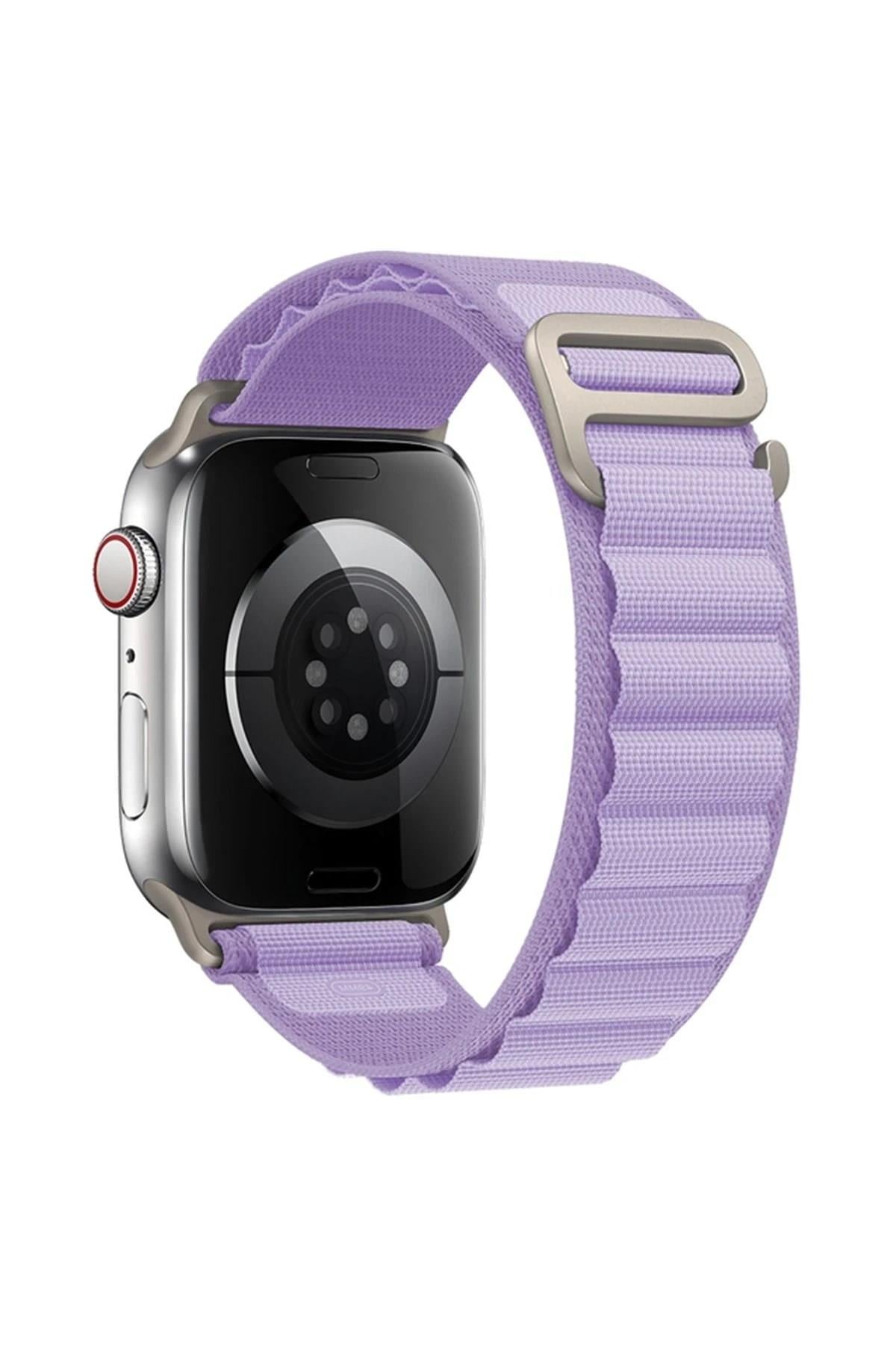 Mey İthalat®   Watch 38mm Mountain Kordon - Lila