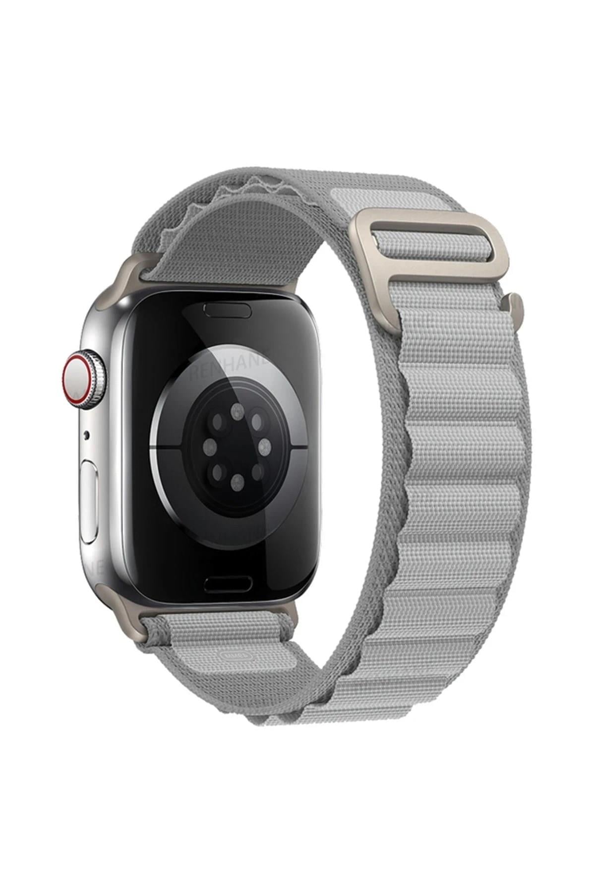 Mey İthalat®   Watch 38mm Mountain Kordon - Gri