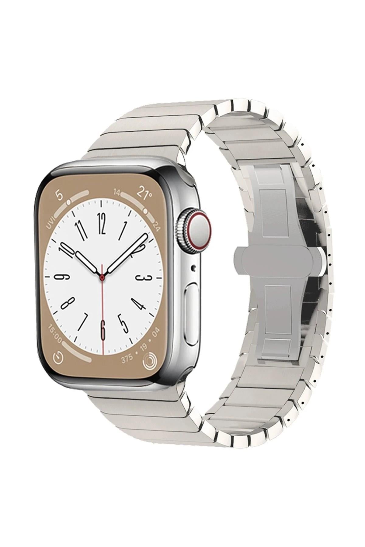 Mey İthalat®   Watch 42mm KR413 Fine Steel Kordon - Yıldız Işığı