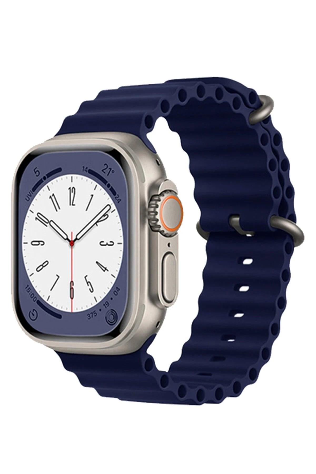 Mey İthalat®   Watch 42mm Ocean Kordon - Mavi