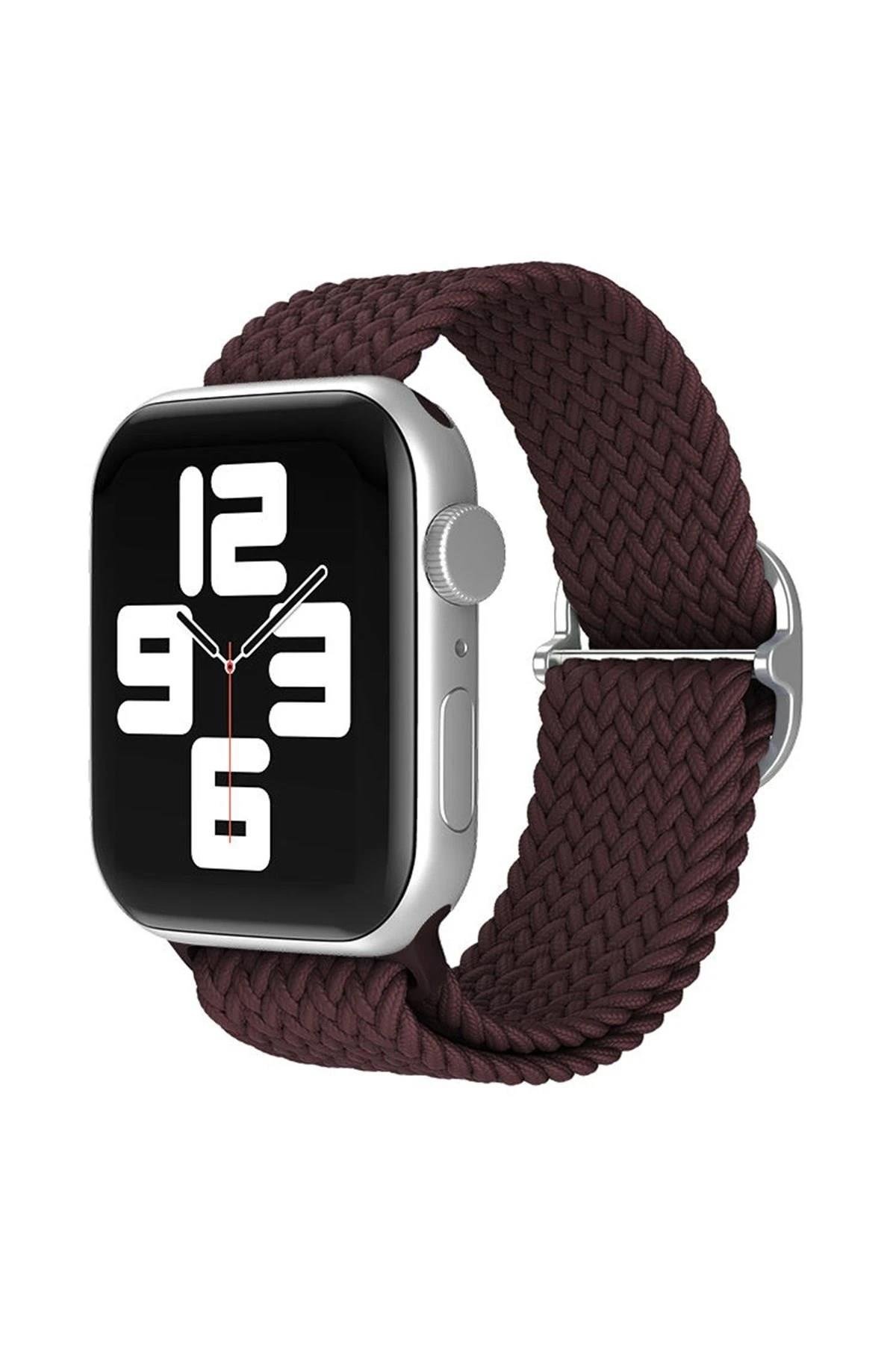 Mey İthalat®   Watch 42mm Star Kordon - Mürdüm