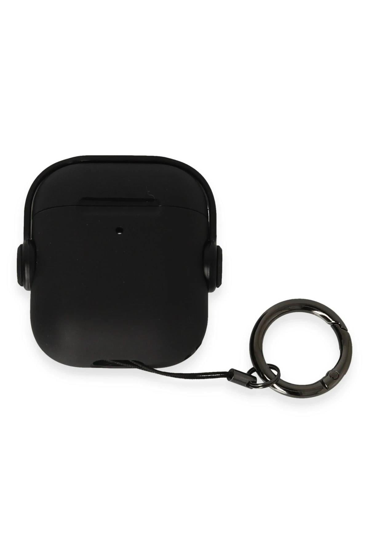 Mey İthalat®  Airpods 2 (2.nesil) Cool Kılıf - Siyah