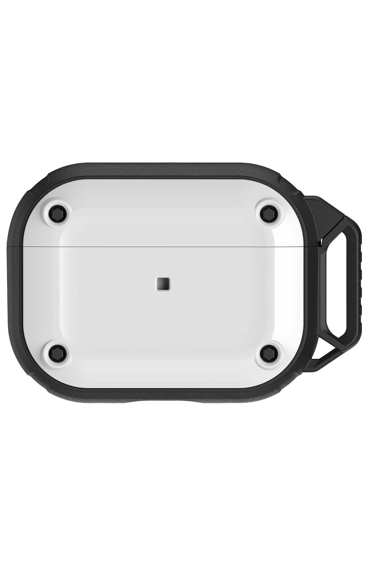 Mey İthalat®  Airpods Pro 2 (2.nesil) Asgard Kılıf - Beyaz