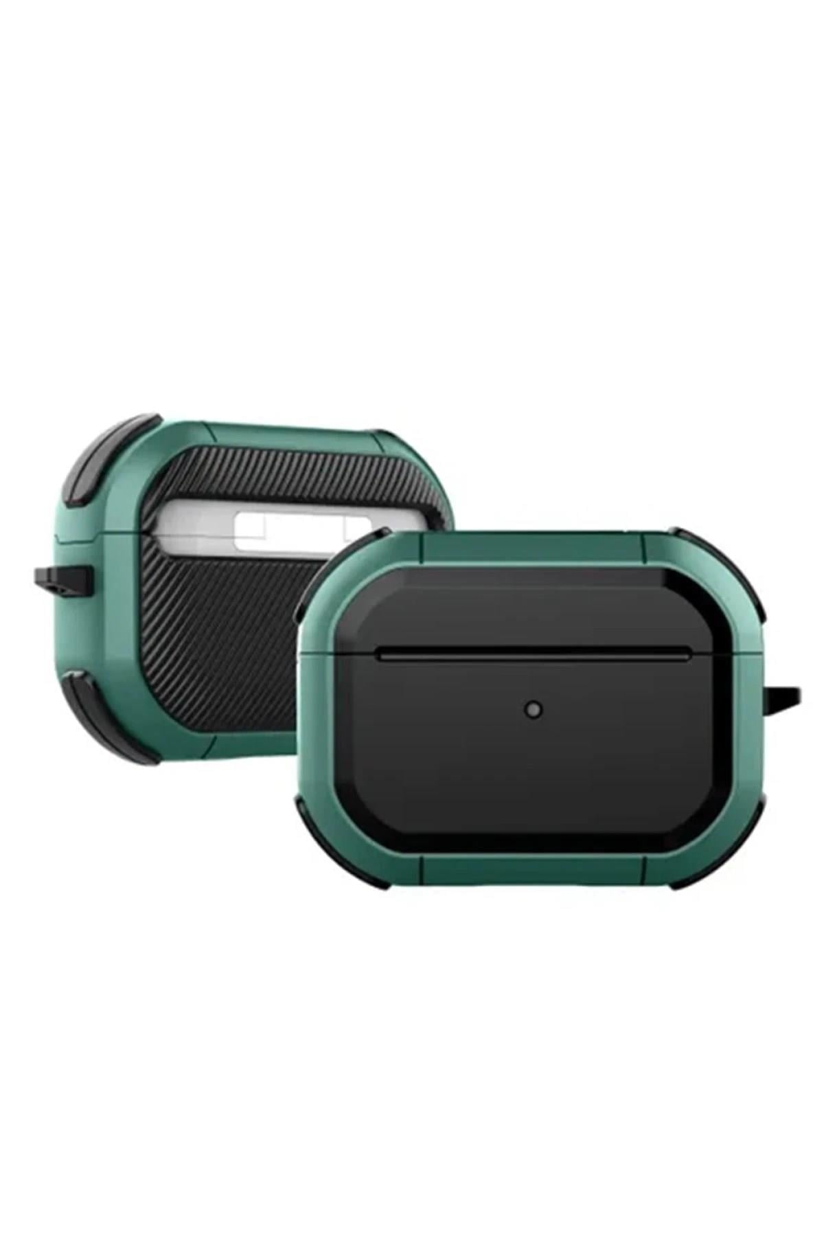 Mey İthalat®  Airpods Pro 2 (2.nesil) Tank Kılıf - Yeşil