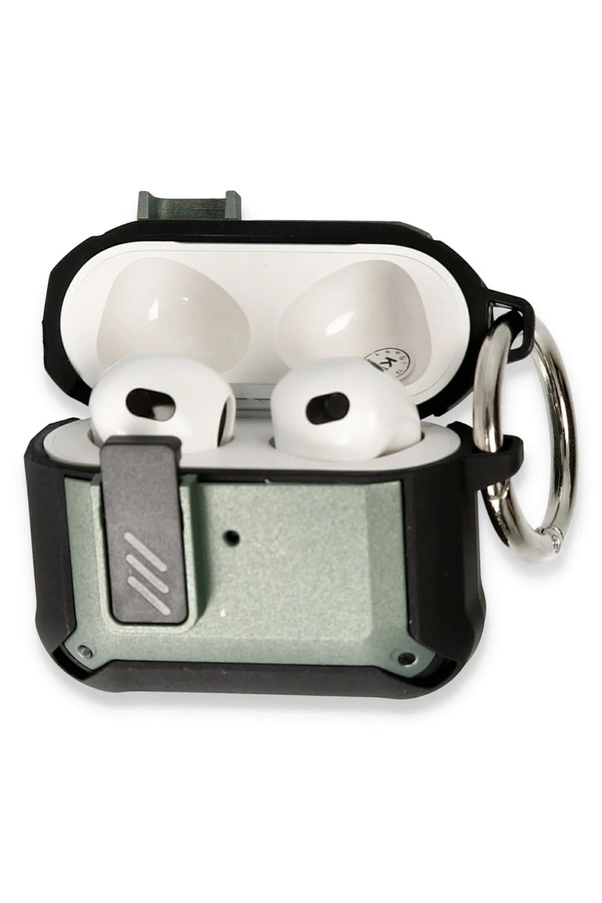 Mey İthalat®  Airpods Pro 2 (2.nesil) Truva Kılıf - Yeşil
