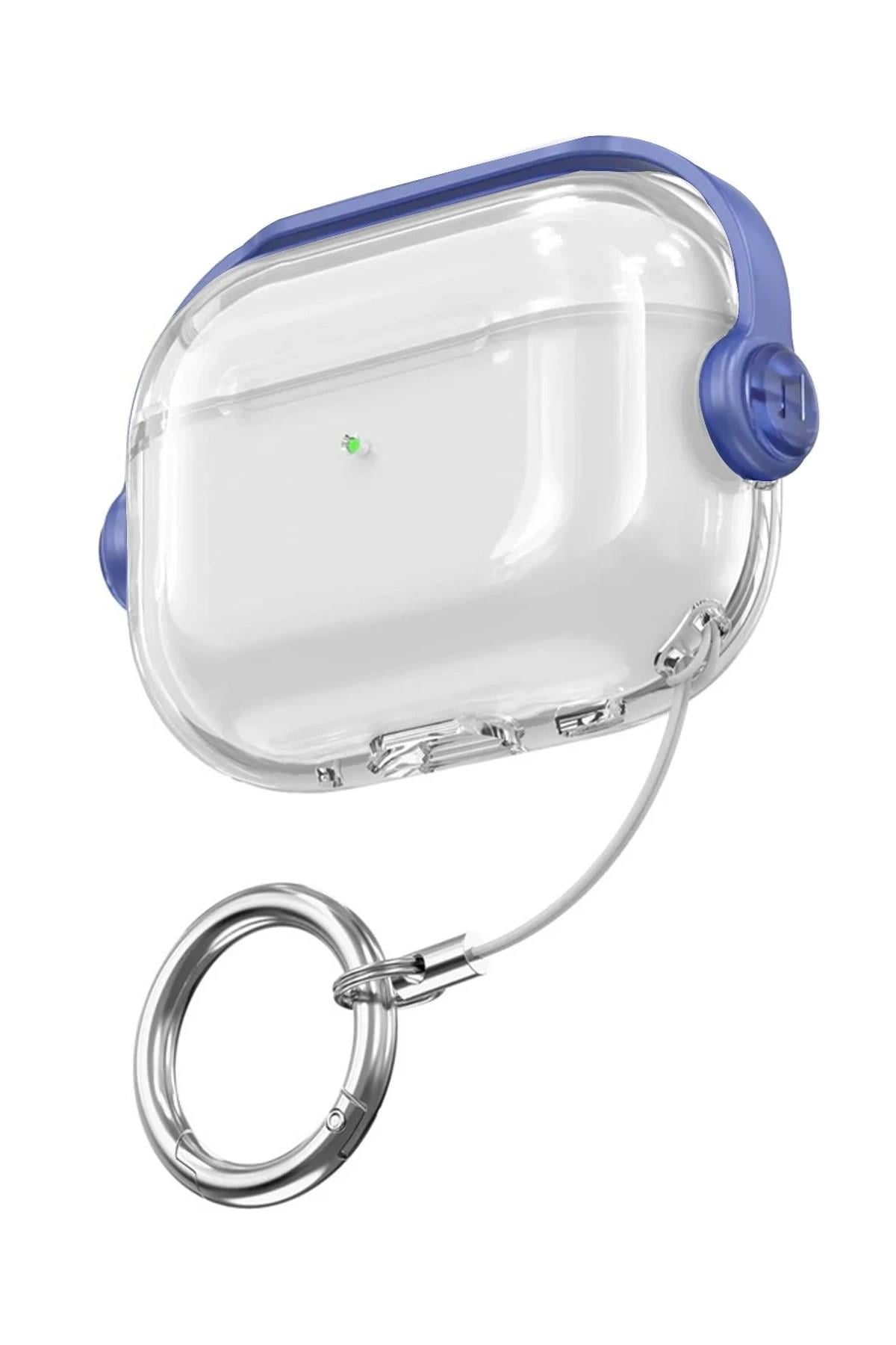Mey İthalat®  Airpods Pro 3 (3.nesil) Tema Kılıf - Mavi