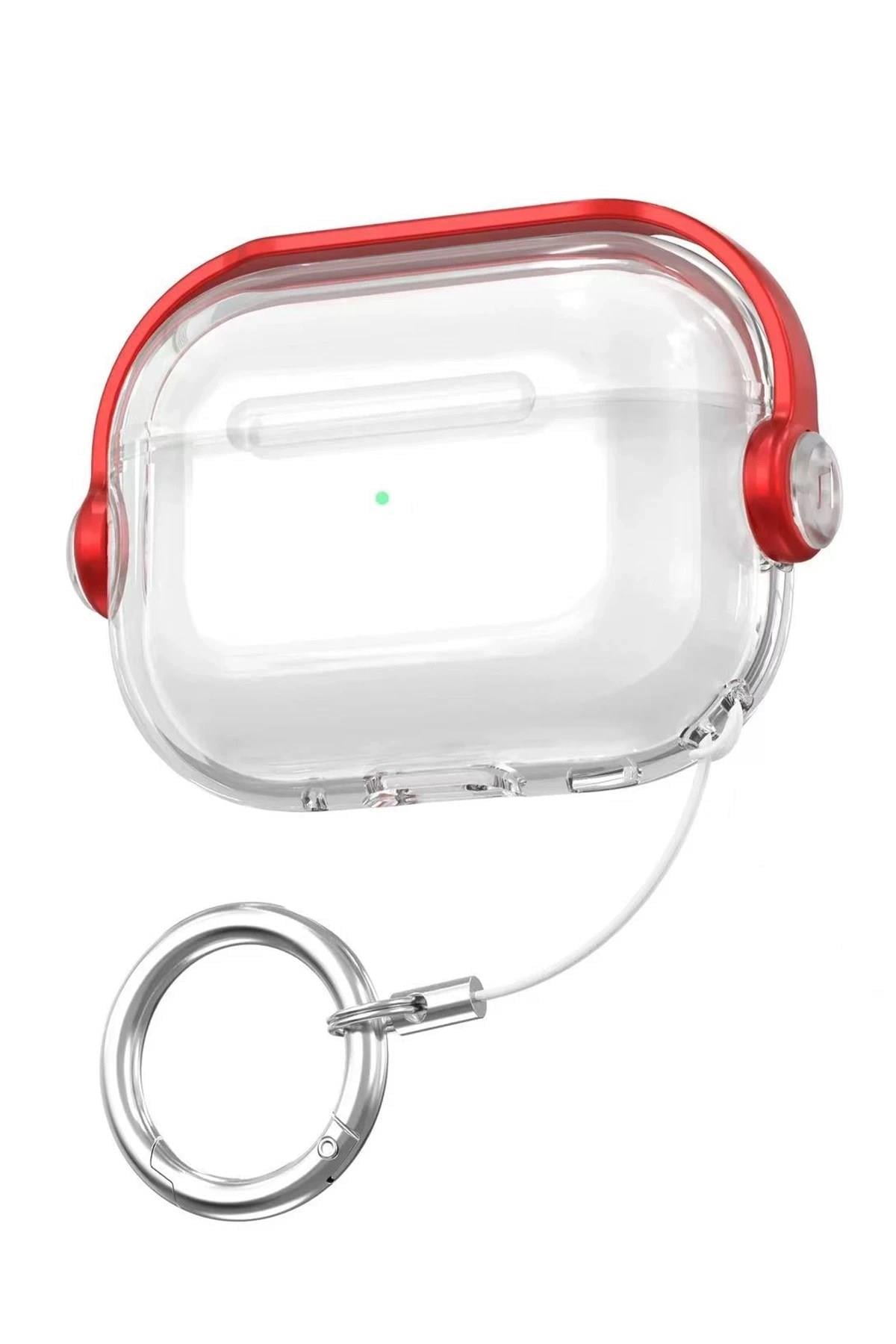 Mey İthalat®  Airpods Pro 3 (3.nesil) Tema Kılıf - Kırmızı