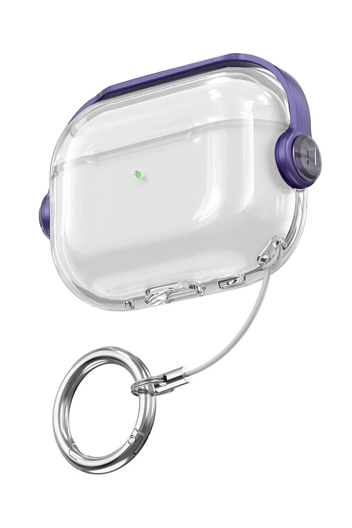 Mey İthalat®  Airpods Pro 3 (3.nesil) Tema Kılıf - Mor
