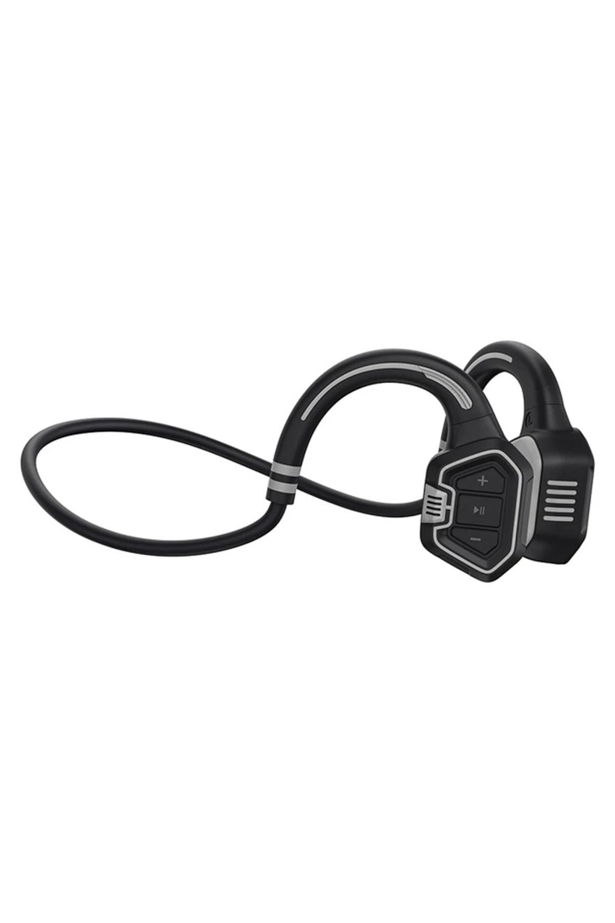 Mey İthalat®  AS9 Suya Dayanıklı Bluetooth Kulaklık - Siyah