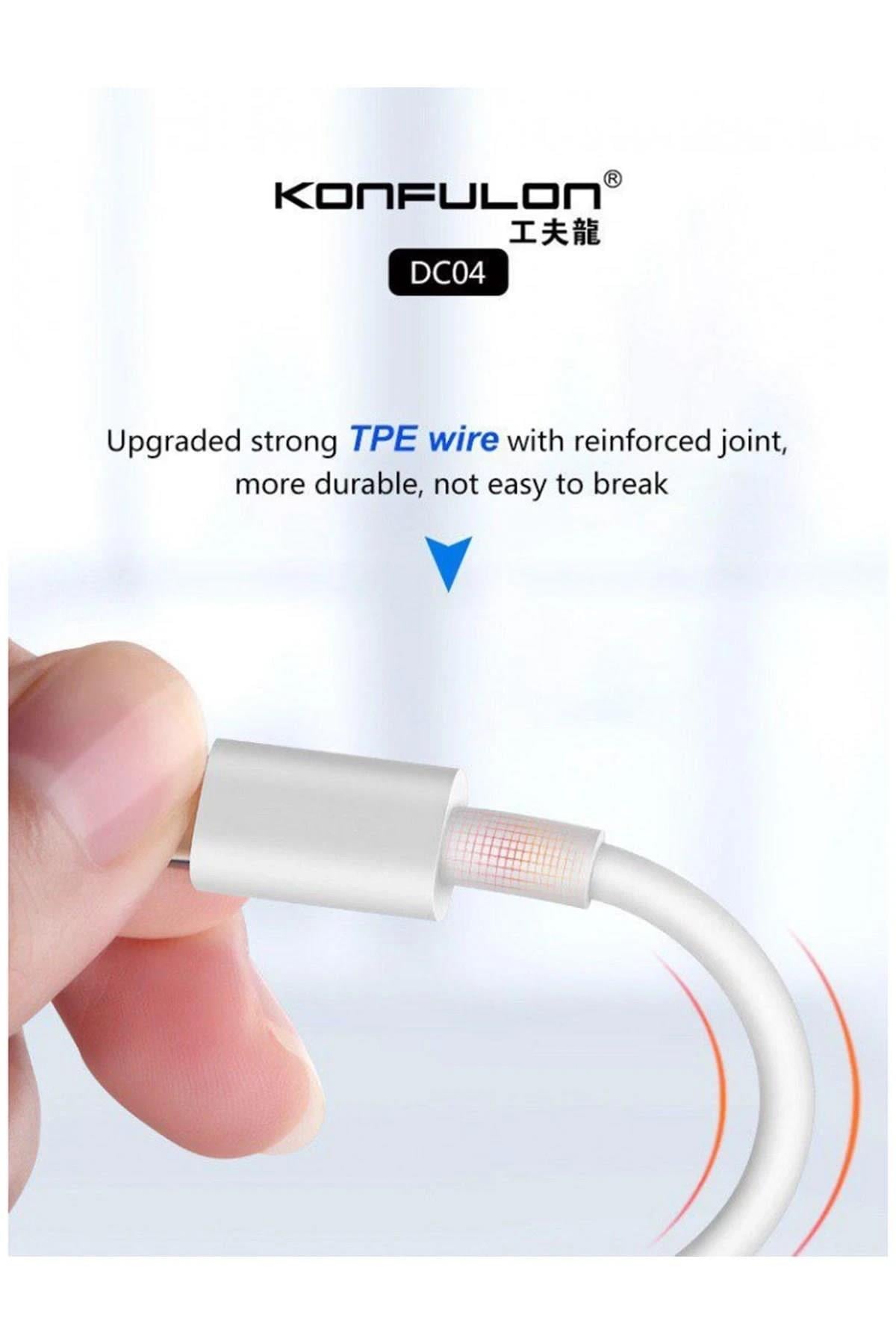 Mey İthalat®  DC04 Süper Hızlı Micro USB Kablo 1M 2A