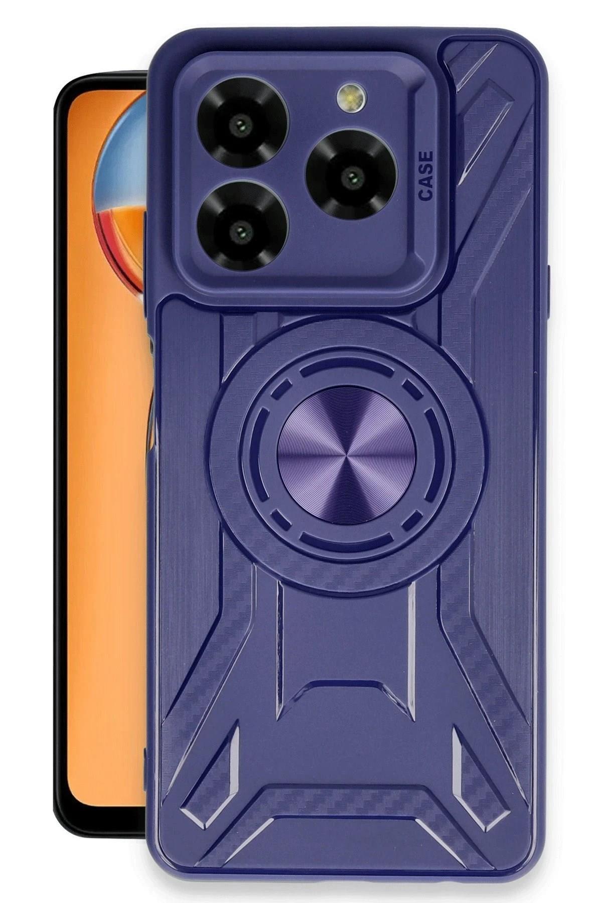 Mey İthalat®  General Mobile Era 50 Kılıf Lincoln Silikon - Lacivert