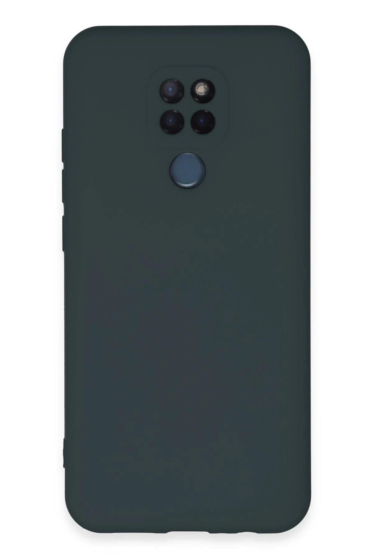 Mey İthalat®  General Mobile GM 20 Kılıf Nano içi Kadife Silikon - Koyu Yeşil