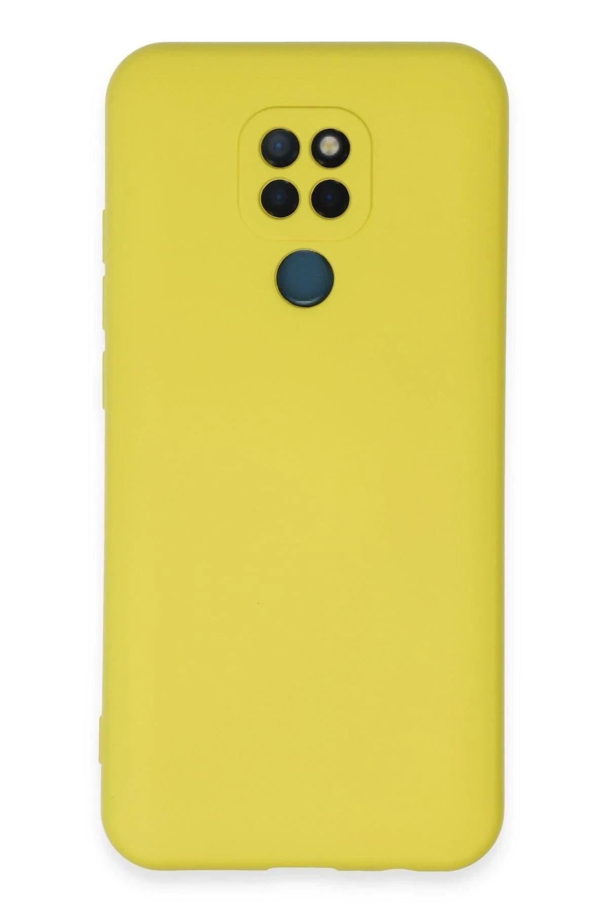 Mey İthalat®  General Mobile GM 20 Kılıf Nano içi Kadife Silikon - Sarı