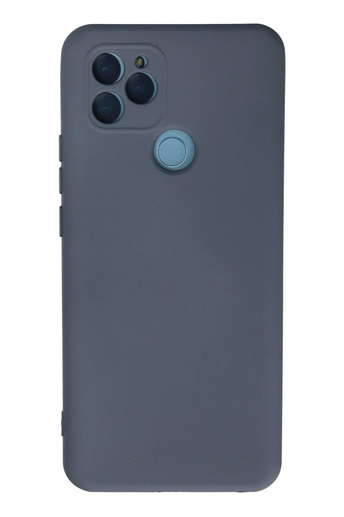 Mey İthalat®  General Mobile GM 21 Kılıf Nano içi Kadife Silikon - Gri