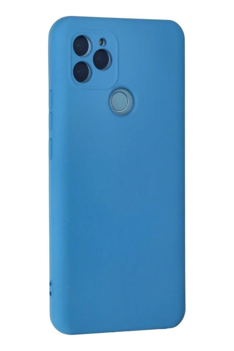 Mey İthalat®  General Mobile GM 21 Kılıf Nano içi Kadife Silikon - Mavi