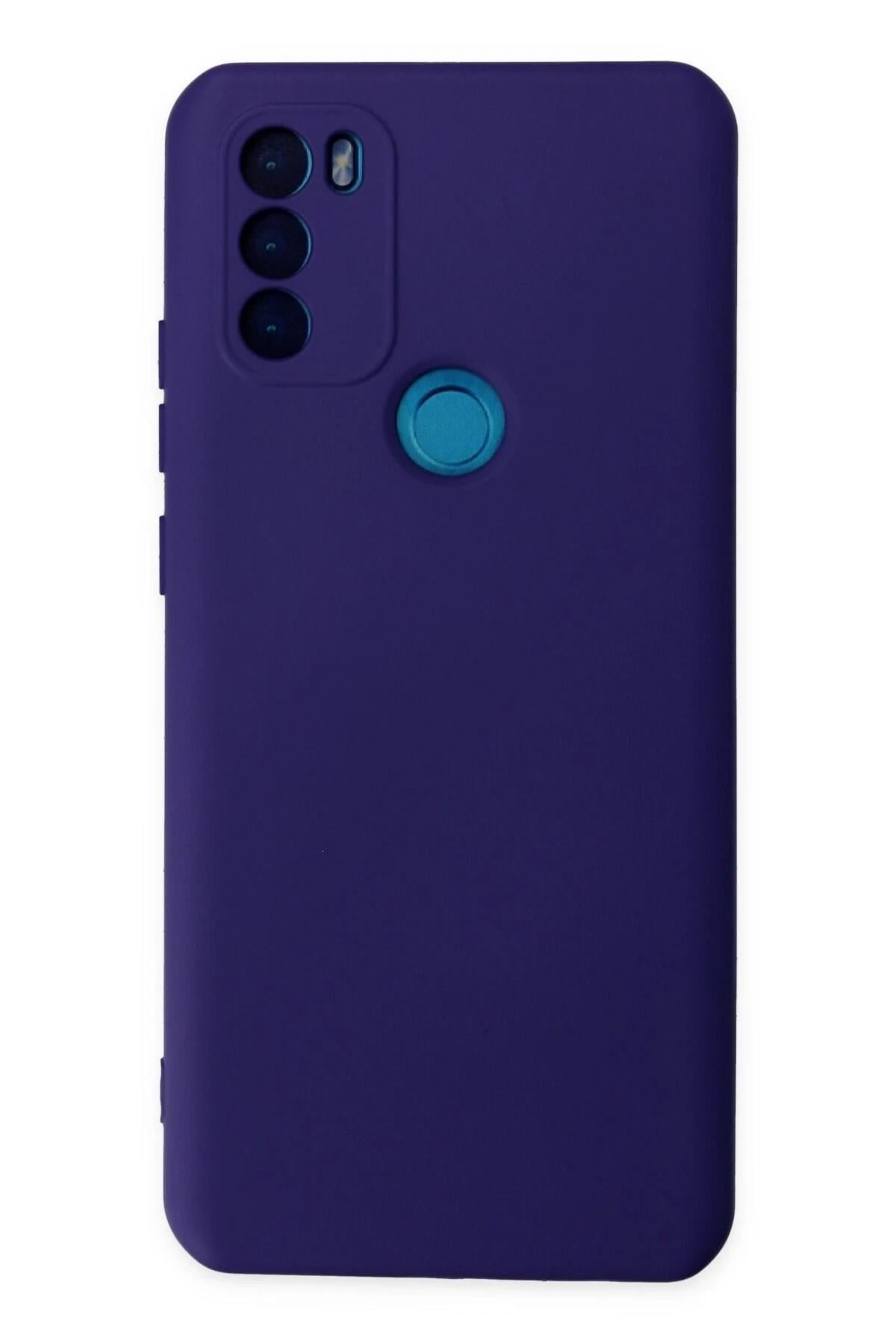 Mey İthalat®  General Mobile GM 21 Plus Kılıf Nano içi Kadife Silikon - Mor