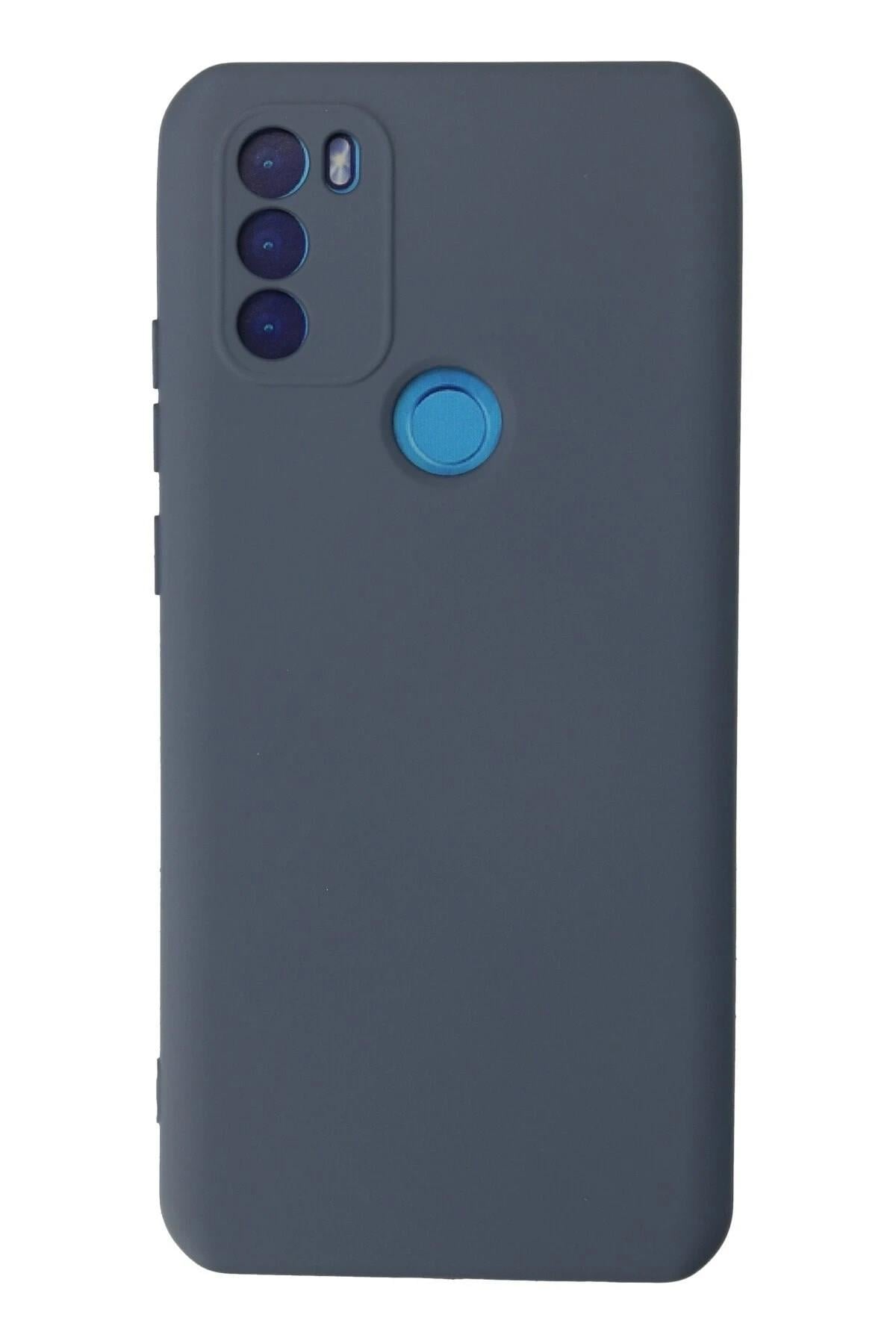 Mey İthalat®  General Mobile GM 21 Plus Kılıf Nano içi Kadife Silikon - Gri