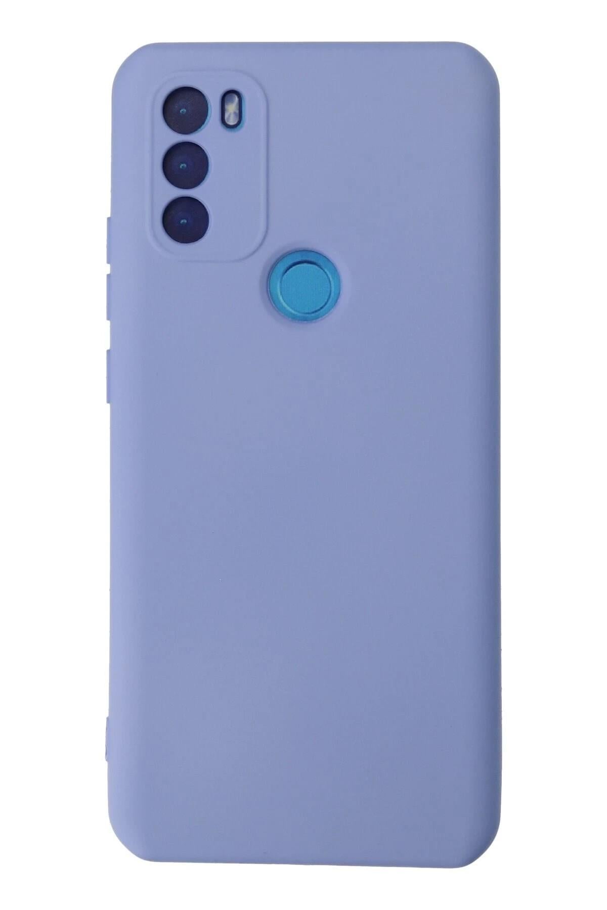 Mey İthalat®  General Mobile GM 21 Plus Kılıf Nano içi Kadife Silikon - Lila
