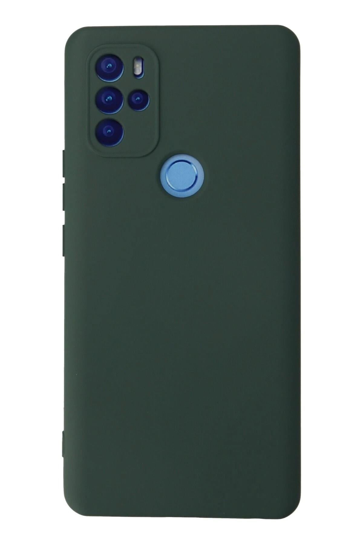 Mey İthalat®  General Mobile GM 21 Pro Kılıf Nano içi Kadife Silikon - Koyu Yeşil