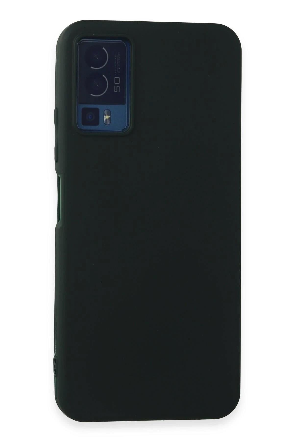 Mey İthalat®  General Mobile GM 23 Kılıf First Silikon - Koyu Yeşil
