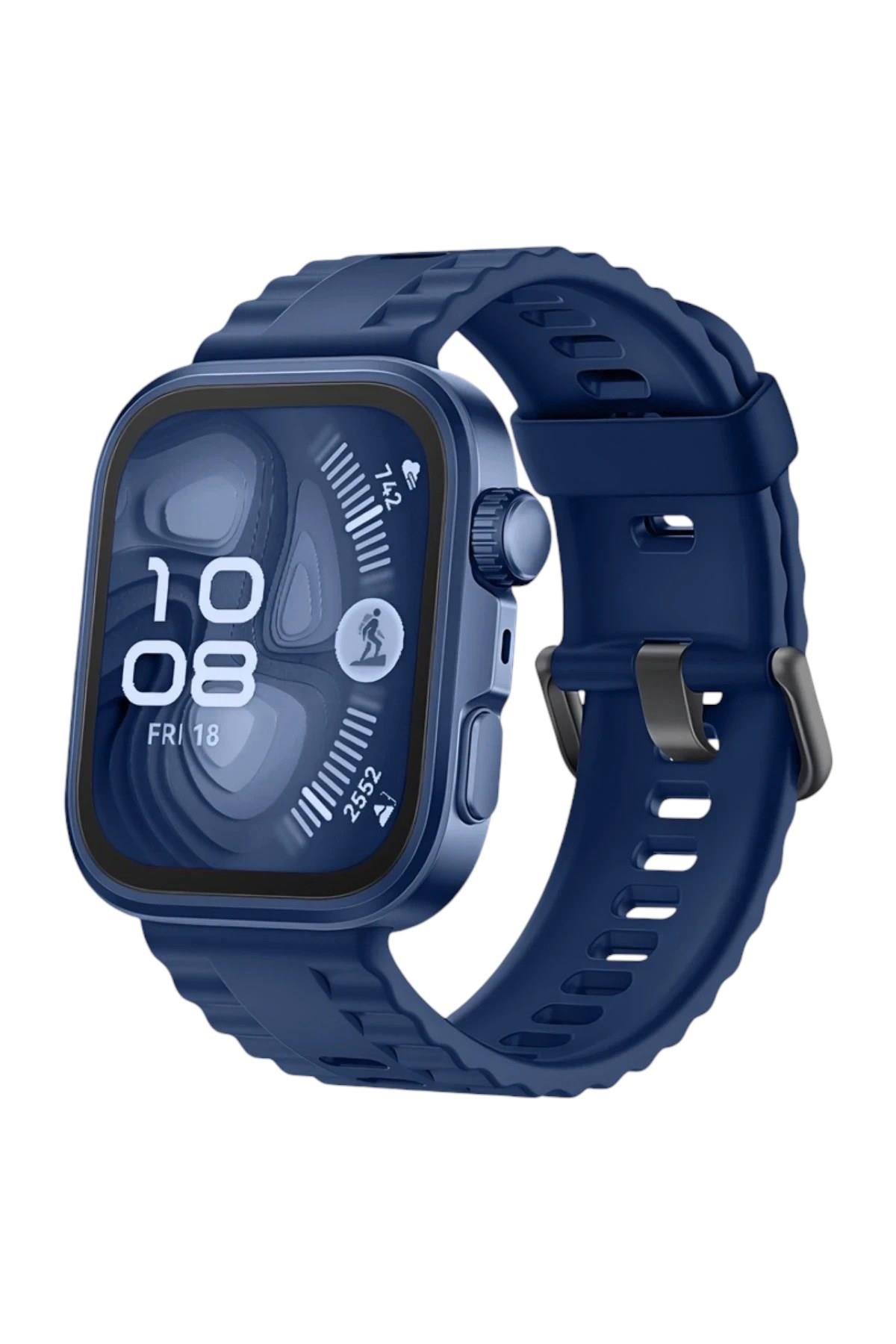 Mey İthalat®  Huawei Fit 4 Nova Silikon Kordon - Lacivert