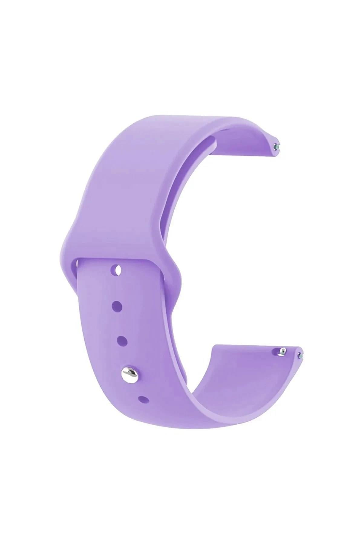Mey İthalat®  Huawei GT4 41mm 18mm Klasik Kordon - Lila