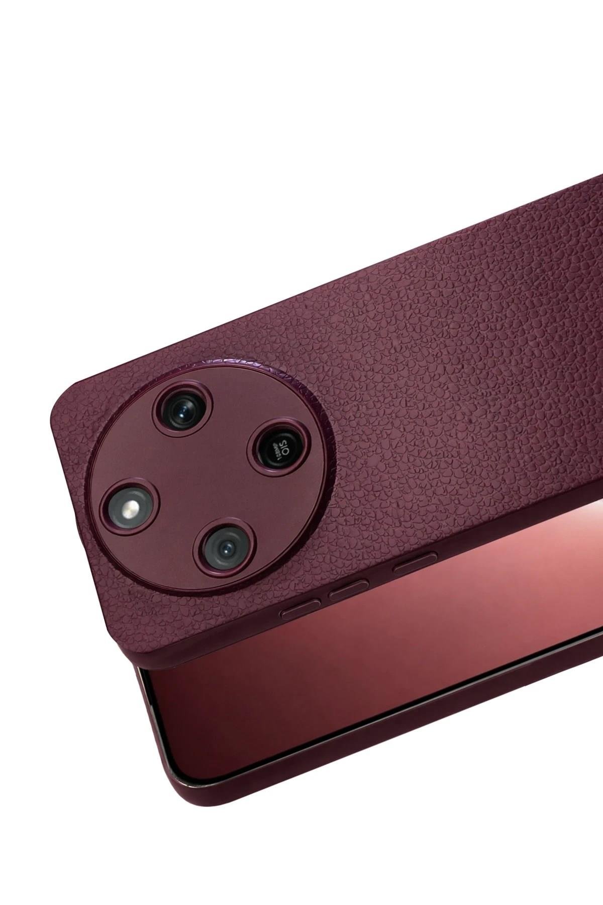 Mey İthalat®  Huawei Honor Magic 8 Lite Thermax Silikon Kılıf - Bordo