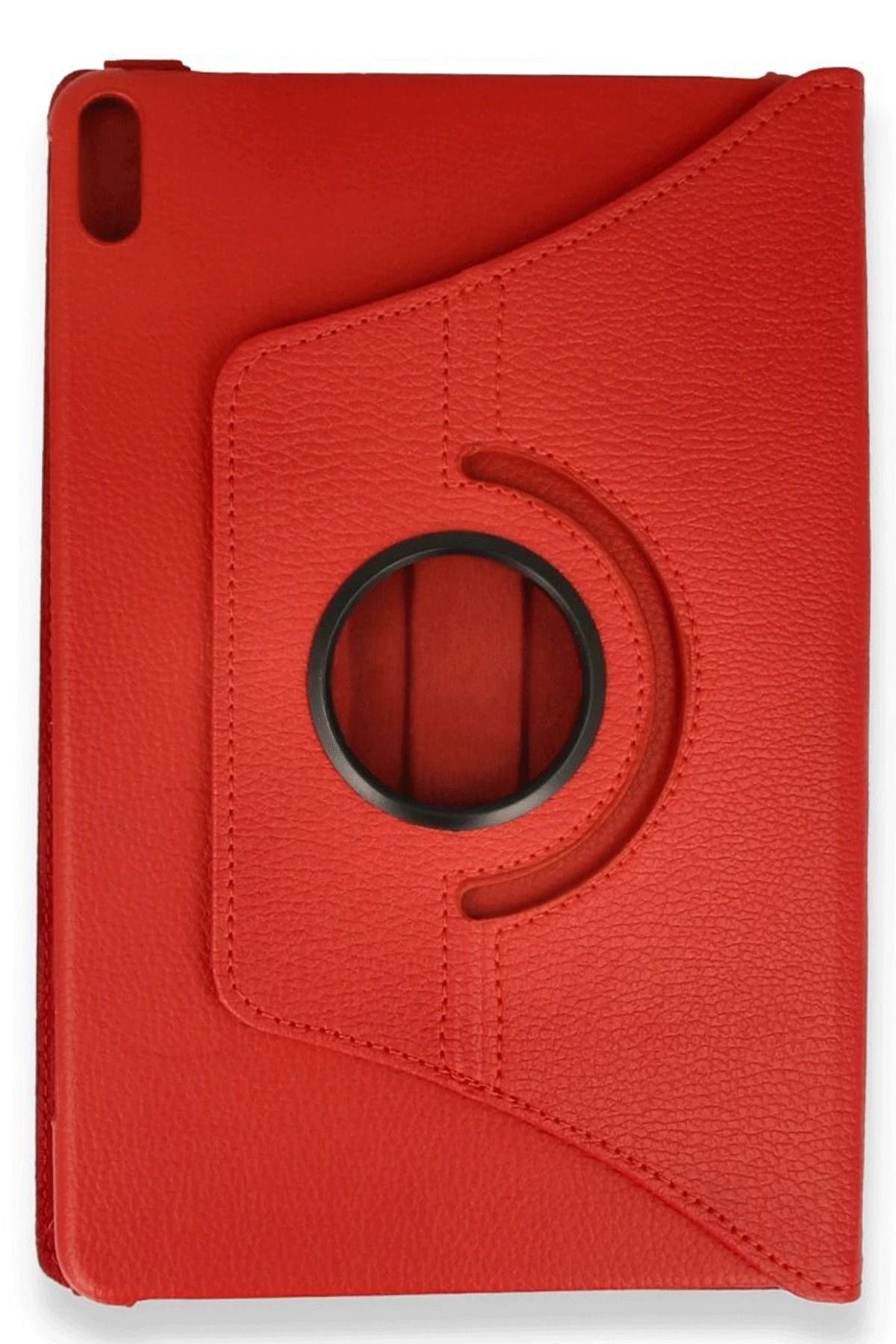 Mey İthalat®  Huawei Honor Pad X8A Kılıf 360 Tablet Deri Kılıf - Kırmızı