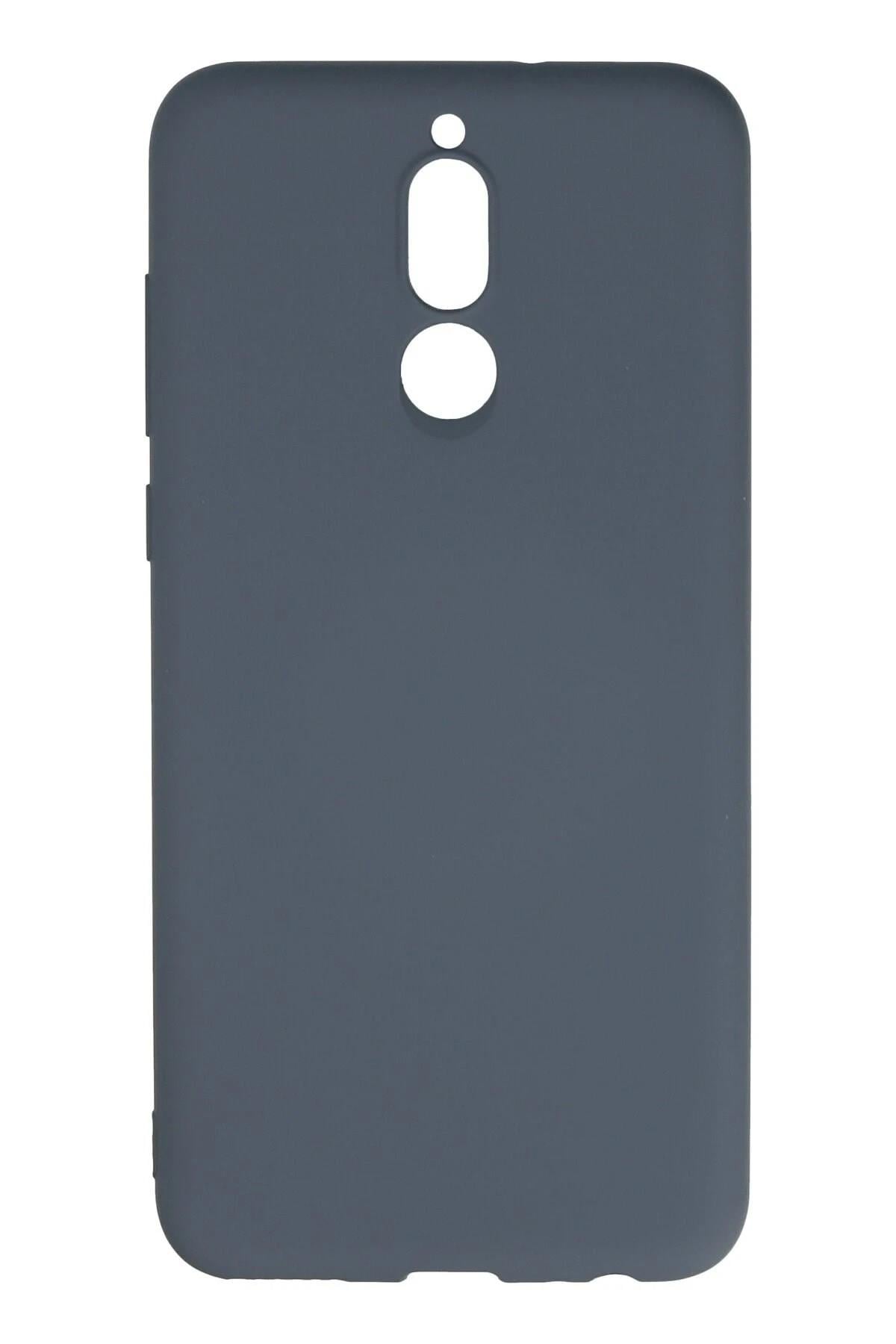 Mey İthalat®  Huawei Mate 10 Lite Kılıf Nano içi Kadife Silikon - Gri