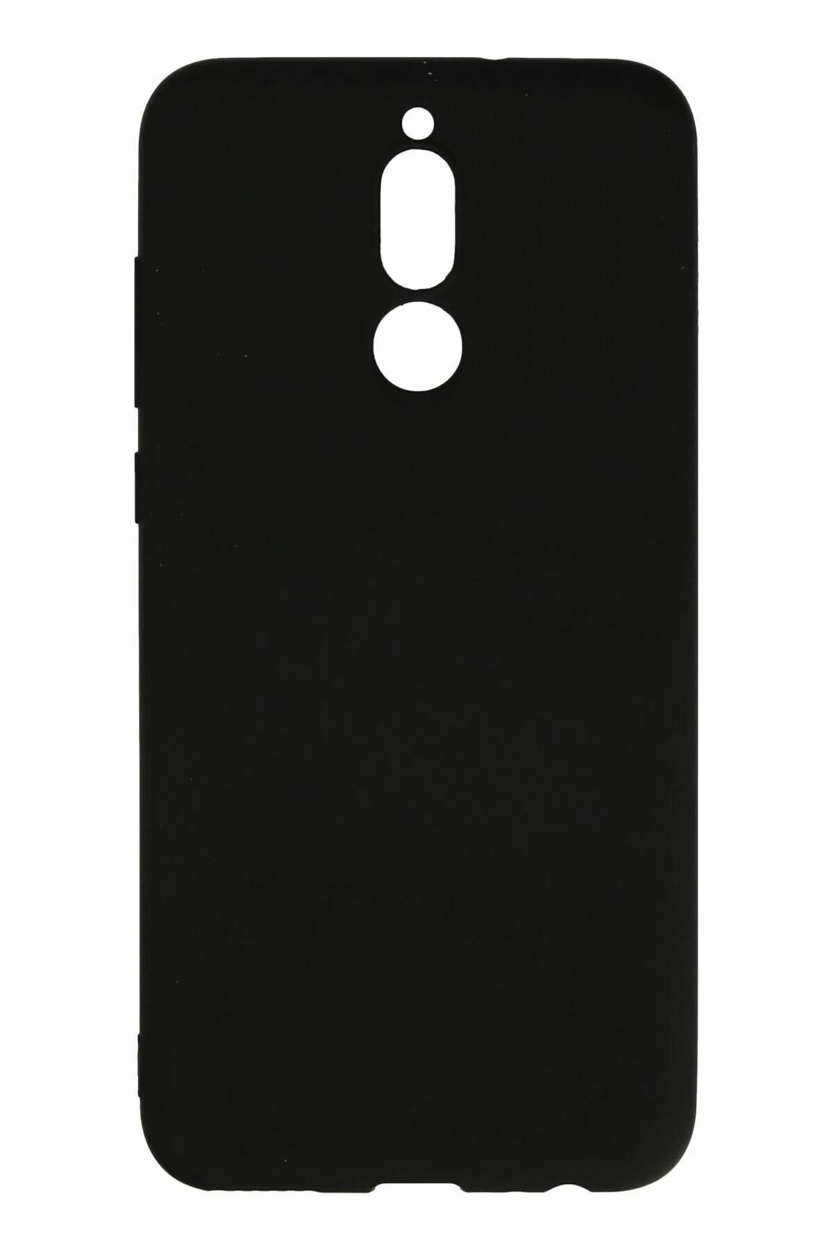 Mey İthalat®  Huawei Mate 10 Lite Kılıf Nano içi Kadife Silikon - Siyah
