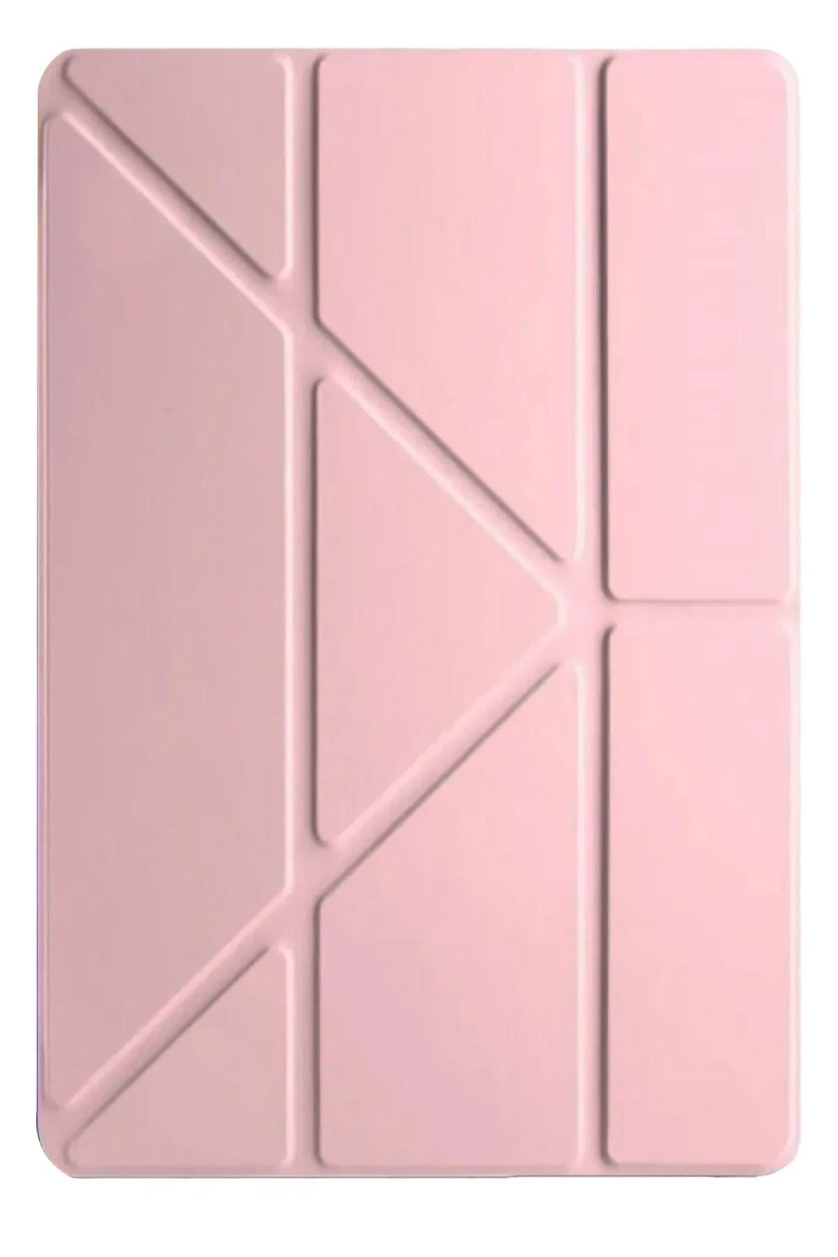 Mey İthalat®  Huawei MatePad Pro 12.2 2025 Kalemlikli Mars Tablet Kılıfı - Rose Gold