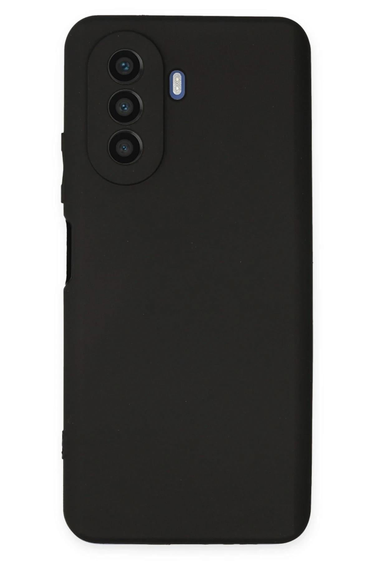Mey İthalat®  Huawei Nova Y70 Kılıf First Silikon - Siyah
