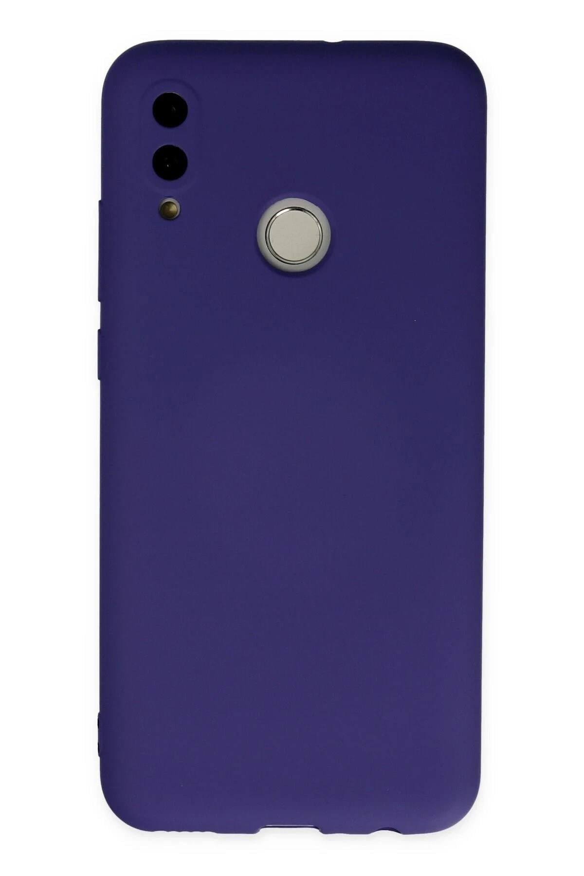 Mey İthalat®  Huawei P Smart 2019 Kılıf Nano içi Kadife Silikon - Mor