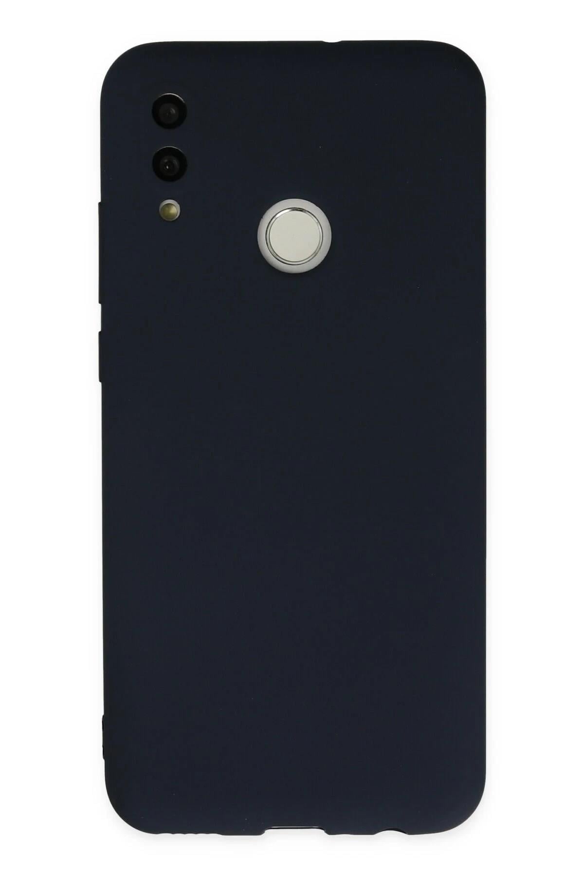 Mey İthalat®  Huawei P Smart 2019 Kılıf Nano içi Kadife Silikon - Lacivert