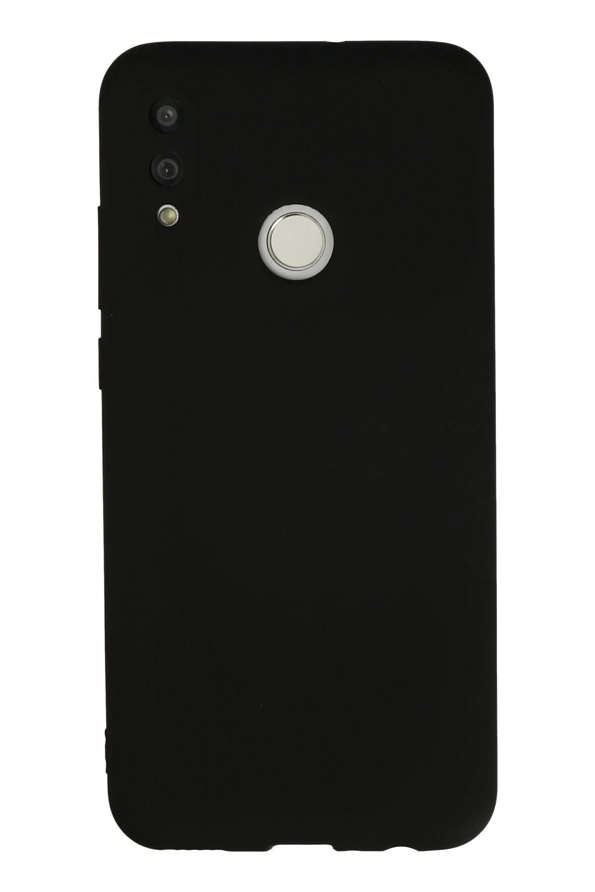 Mey İthalat®  Huawei P Smart 2019 Kılıf Nano içi Kadife Silikon - Siyah